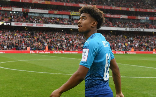 Reiss Nelson of Arsenal