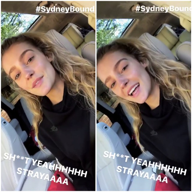 Georgia Gibbs is heading back to Australia