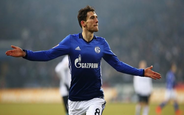 Goretzka Schalke celebrates