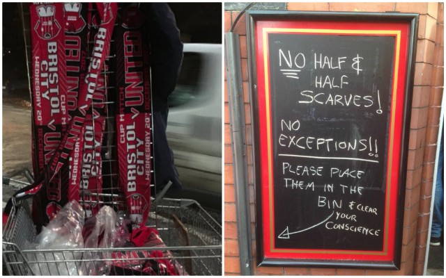 Half and half scarfs are hated by many