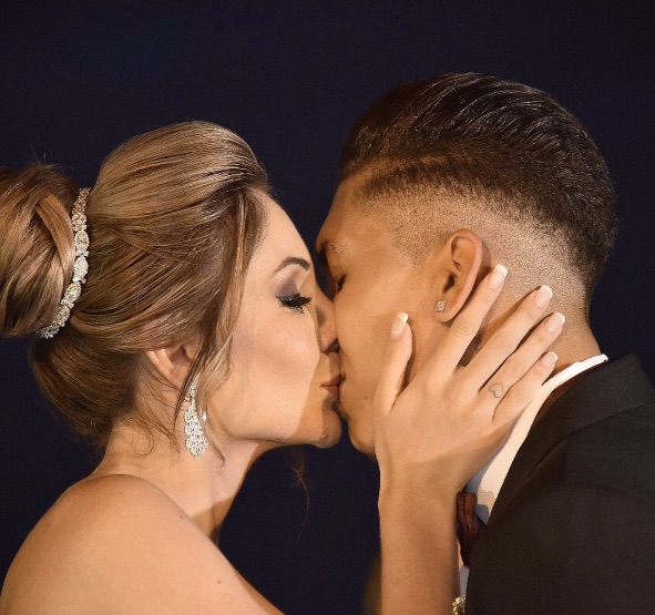 Roberto Firmino and Larissa Pereira got married this summer