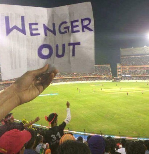 The Wenger Out tour also visited India