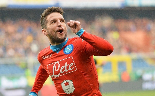 Napoli forward Dries Mertens