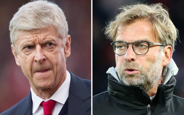 Arsene Wenger and Jurgen Klopp