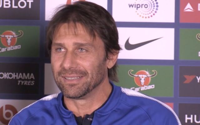 Antonio Conte showing off his new beard