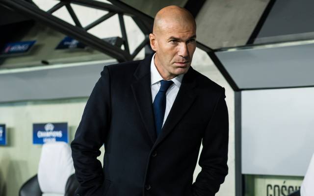 Madrid boss Zinedine Zidane