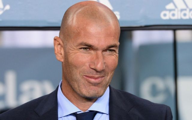 Real madrid's Zinedine Zidane