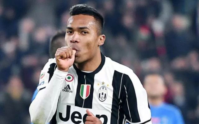 Juventus player Alex Sandro