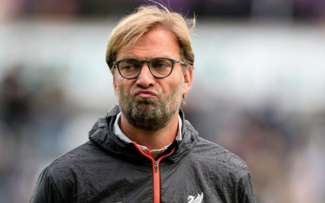 Liverpool manager Jurgen Klopp