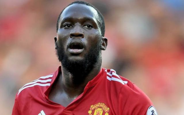 Man United forward Romelu Lukaku