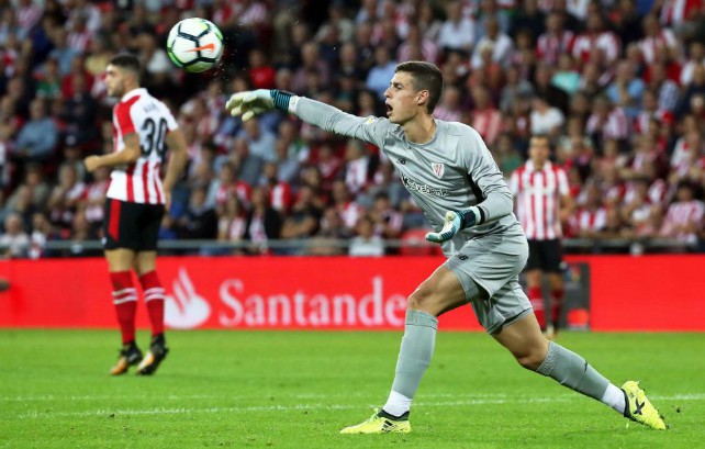 Kepa in action for Athletic Bilbao