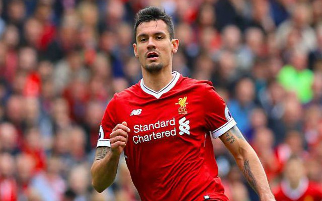 Dejan Lovren in action for Liverpool