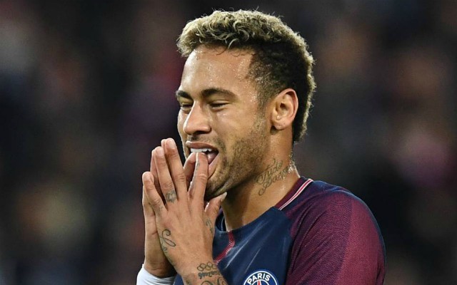 Neymar in action for PSG