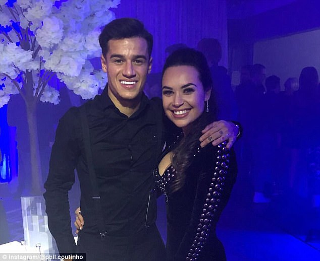 Aine Coutinho and Philippe Coutinho