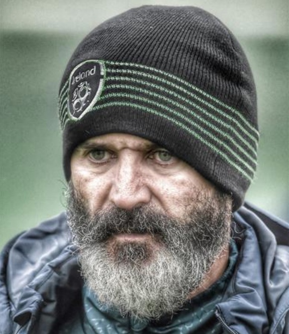 Beardy Roy Keane would make an excellent Hook in Peter Pan