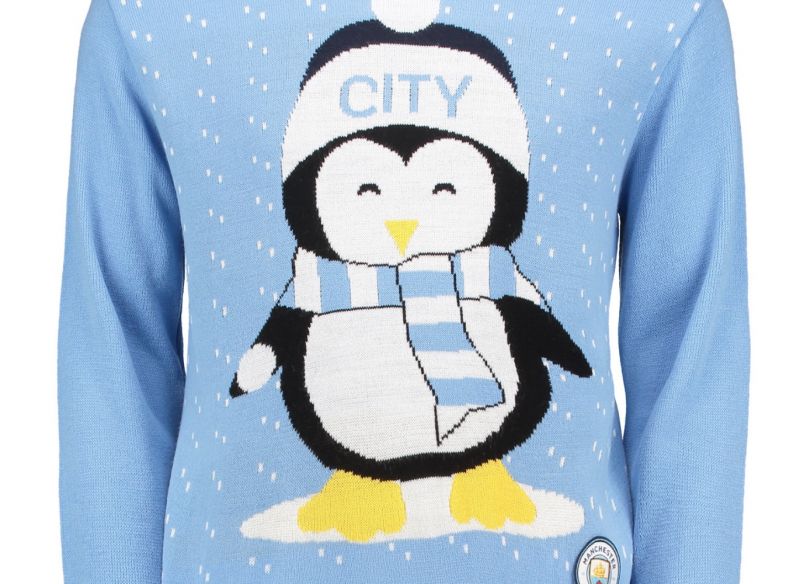 Man City Christmas jumper 2017