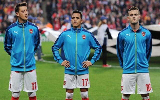 Wilshere, Ozil, Sanchez