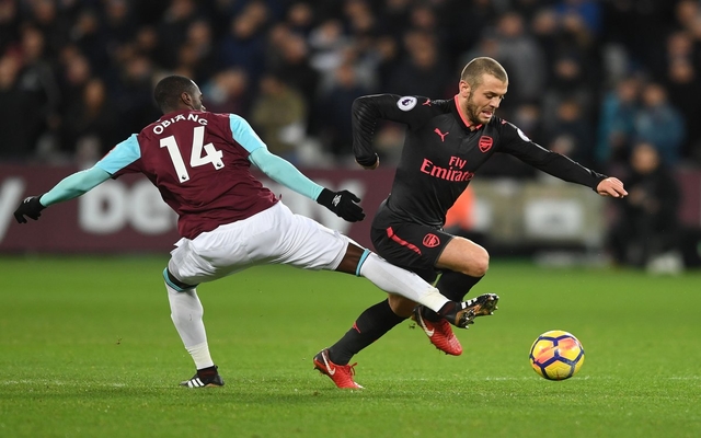 Wilshere Arsenal West Ham