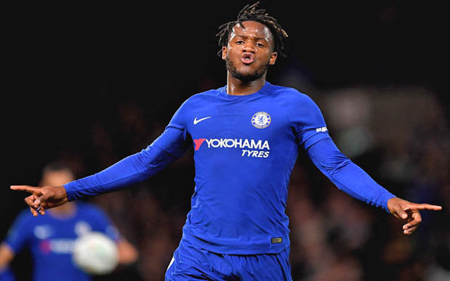 Chelsea forward Michy Batshuayi