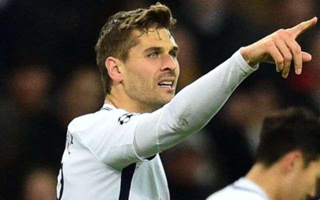 Spurs forward Fernando Llorente