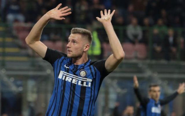 Inter Milan's Milan Skriniar