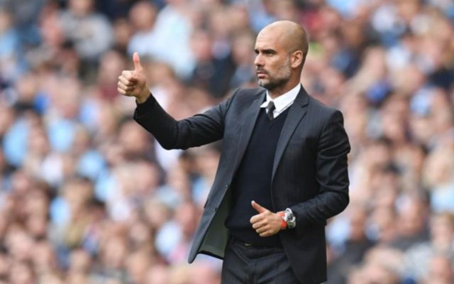 Man City boss Pep Guardiola