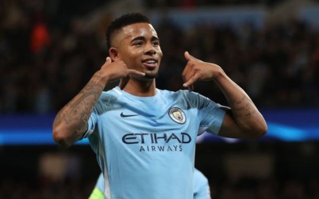 Man City's Gabriel Jesus