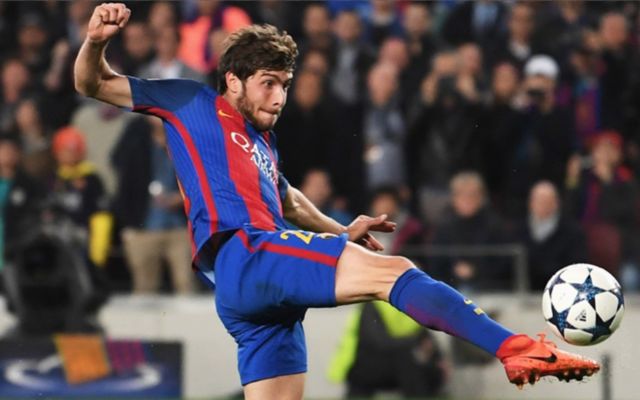 Barcelona's Sergi Roberto