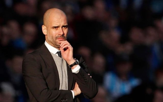 Man City boss Pep Guardiola