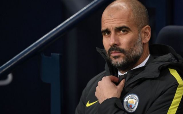 Man City boss Pep Guardiola