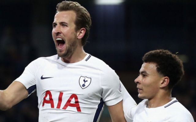 Spurs' harry Kane and Dele Alli