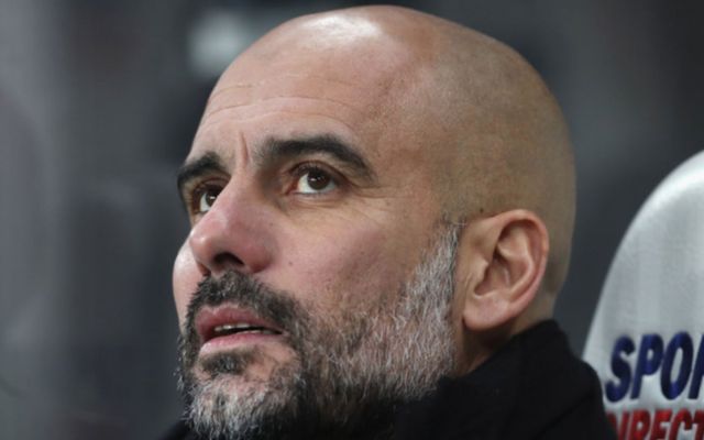 Man City boss Pep Guardiola