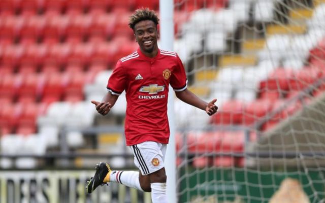 man United's Angel Gomes