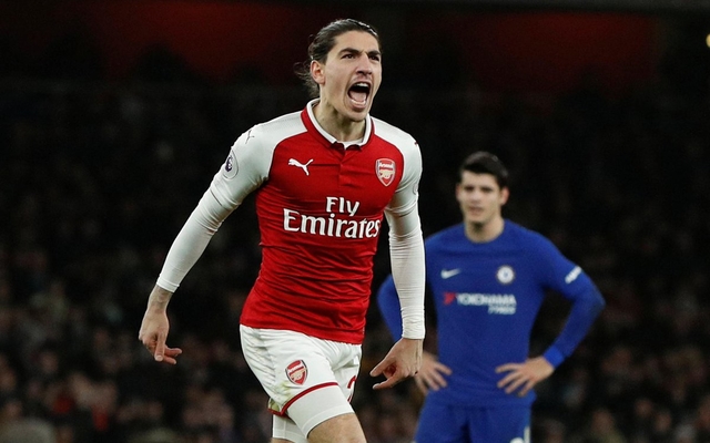 Bellerin Arsenal goal vs Chelsea