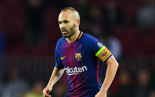 andres iniesta barcelona