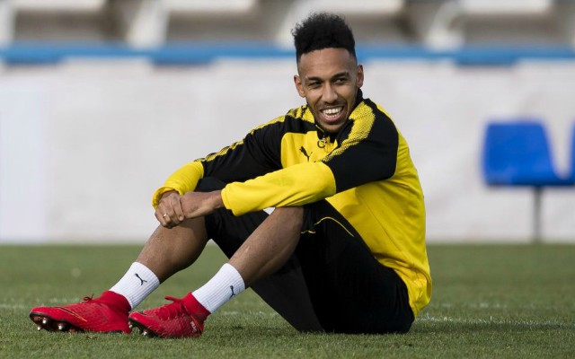 aubameyang arsenal transfer