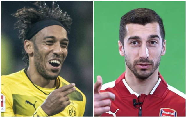 aubameyang mkhitaryan arsenal