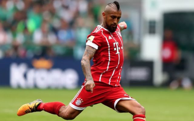 Bayern Munich's Arturo Vidal