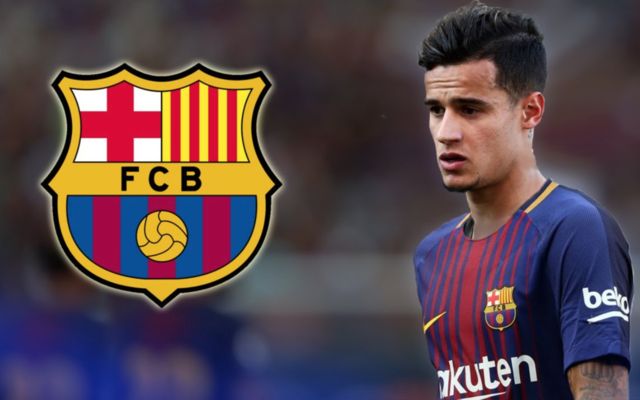 Barcelona's Philippe Coutinho