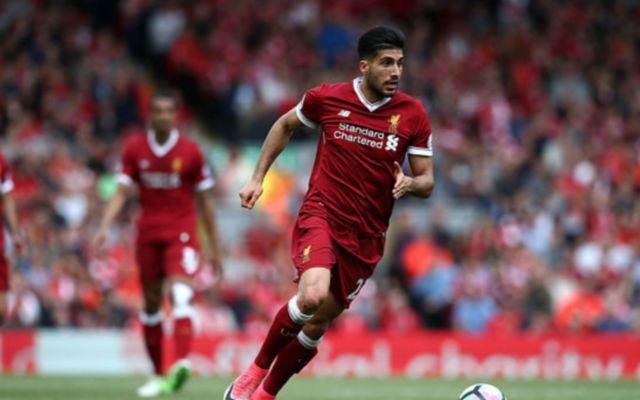 Liverpool midfielder Emre Can