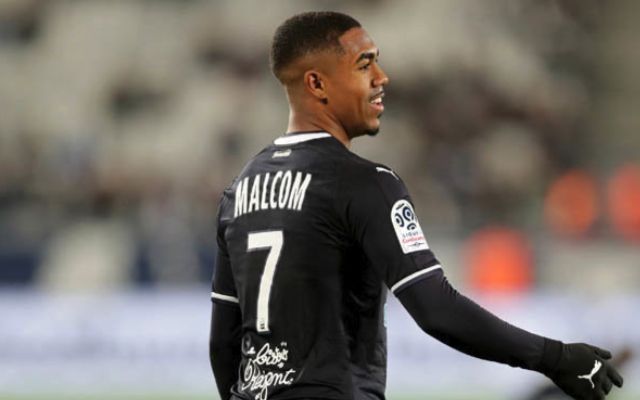 Who is Bordeaux winger Malcom?