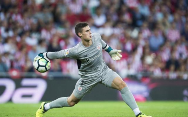 Athletic 'keeper Kepa Arrizabalaga