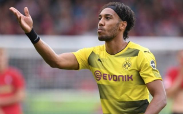 Dortmund's Pierre-Emerick Aubameyang