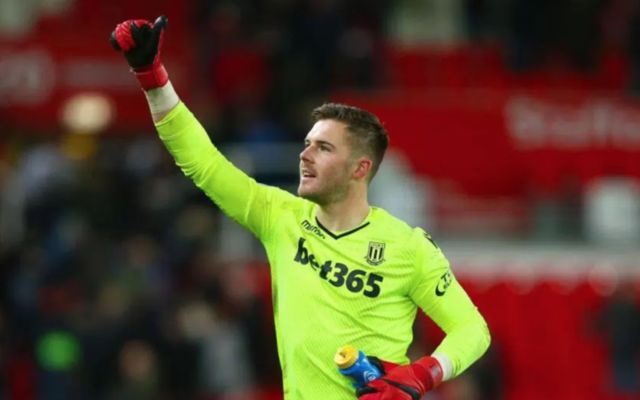 Stoke's Jack Butland. Premier League relegation odds: Who is favourite to go down as Stoke relegated