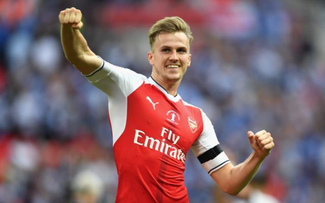 Arsenals' Rob Holding