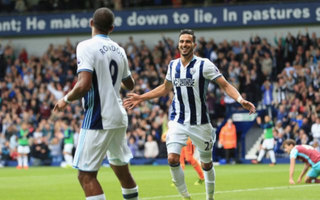 West Brom striker Salomon Rondon