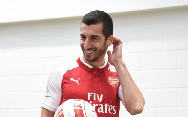 New Arsenal signing Henrikh Mkhitaryan