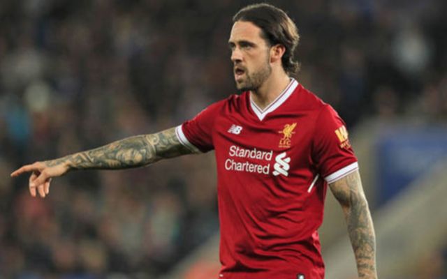 Liverpool's Danny Ings. West Brom vs Liverpool starting lineup