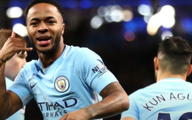 Man City's Raheem Sterling