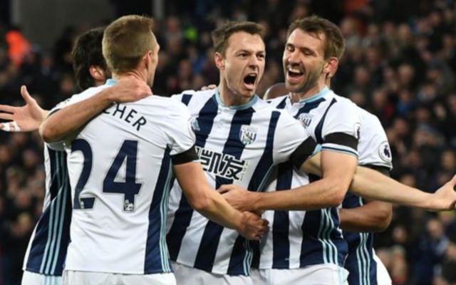 West Brom's Jonny Evans